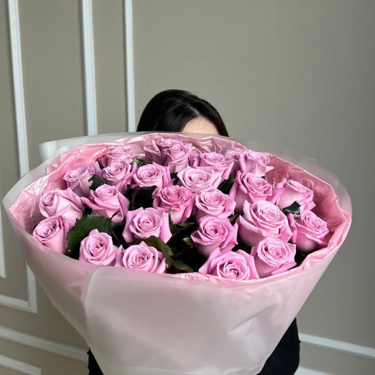 Моно букет из роз