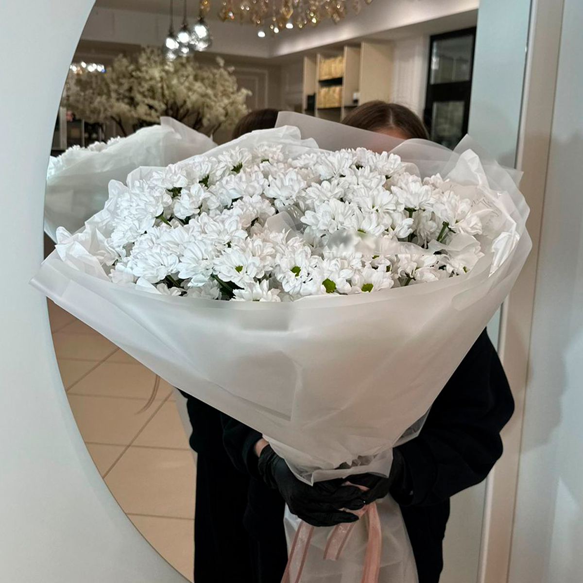Букет из хризантем